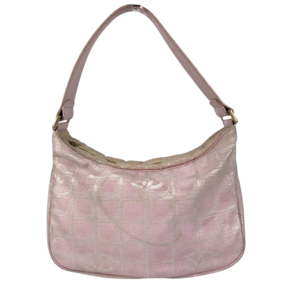 CHANEL New Travel Line CC Coco Mark Logo Bag, Handbag, Accessory Pouch, Shoul...